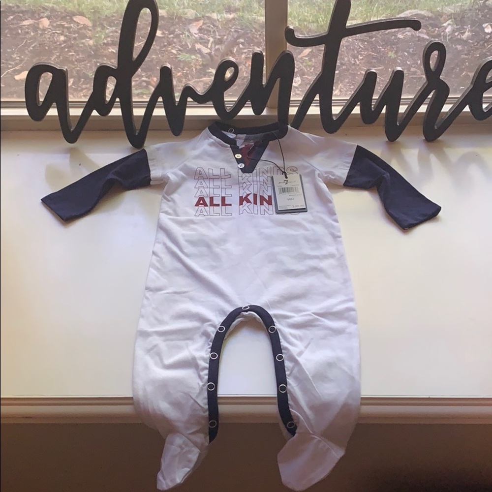 7 for all mankind footed body suit